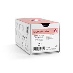 KRUUSE monofast EP1 USP 5/0 13mm RC 3/8 12st violet