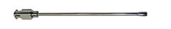 Kropnaald RVS recht Luerlock 80 mm × Ø 2,5mm 12stuks
