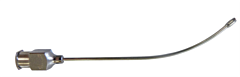 Kropnaald RVS gebogen Luerlock 60 mm × Ø 1,5mm 12stuks