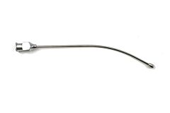 Kropnaald RVS gebogen Luerlock 80 mm × Ø 2,5mm 12stuks
