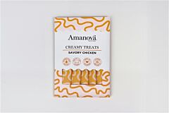Amanova Creamy Treat Kat Savory Chicken 6 x 15g