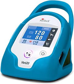 Bloeddrukmeter SunTech Vet20 blauw schild
