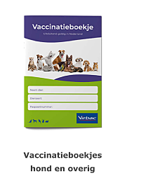 Virbac vaccinatieboekje p/st (geschikt voor alle huisdieren)