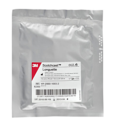 Spalk 3M Scotchcast Longuette, 82199, 5 cm x 20 cm, 10 stuks
