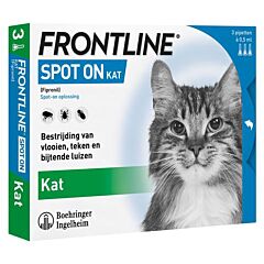 Frontline Spot On Kat 3 pipetten