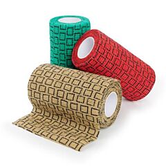 Bandage KRUUSE SafeVet® 10 cm x 4.5 m, 3 kleuren 10 stuks