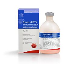 Syvazul BTV type 8 Inj. 80ml (20ds) Levertijd onbekend