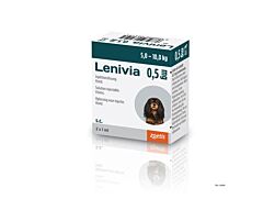 Lenivia 0,5mg oplossing voor inj. voor hond  2x1ml ACTIE 5%