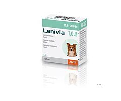 Lenivia 1mg oplossing voor inj. voor hond 2x1 ml ACTIE 5%