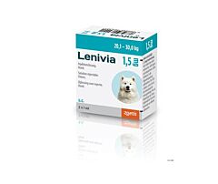 Lenivia 1,5mg oplossing voor inj. voor hond 2x1ml ACTIE 5%
