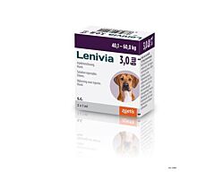 Lenivia 3 mg oplossing voor inj. voor hond 2x1 ml ACTIE 5%