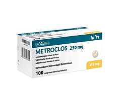 Metroclos 250mg 100 tabletten