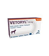 Vetoryl 120 mg 3 x 10 caps.