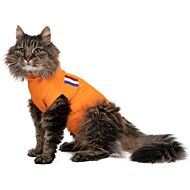 Medical Pet Shirt - 4XS CAT ORANGE + DUTCH FLAG