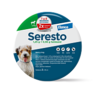 Seresto band voor kleine honden < 8kg 38cm (2-banden)