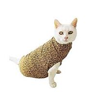 Medical Pet Shirt CAT - 2XS, LEOPARDPRINT