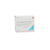 Kruuse naalden  lichtblauw 0,6 x 25 mm 23g x 1" 100 stuks