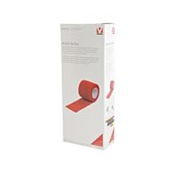 Kruuse Vet-Flex bandages 4,5 mtr x 5 cm rood 10 stuks