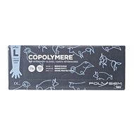 Lange Onderzoekshandschoenen Transparant polysem  L 100st