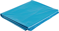 Kadaverzak HDPE dik plastic blauw 140 liter ds 50 stuks.