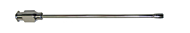 Kropnaald RVS recht Luerlock 80 mm × Ø 2,5mm 12stuks