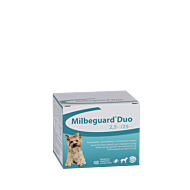Milbeguard duo pup 2,5mg / 25mg 12x4 (48) tabletten