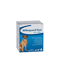 Milbeguard Duo XL 25mg / 250mg 12x4 (48) tabletten