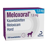 Meloxoral kauwtabletten 1 mg 10 x 10 st