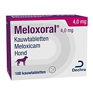 Meloxoral kauwtabletten 4 mg 20 x 5 st