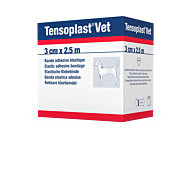 Tensoplast VET. 3 cm x 2,5 m per stuk