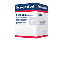 Tensoplast VET. 8 cm x 2,5 m per stuk